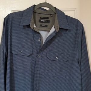 Kenneth Cole Blue Button-Front Shirt